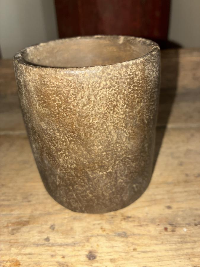 Early treen tavern cup