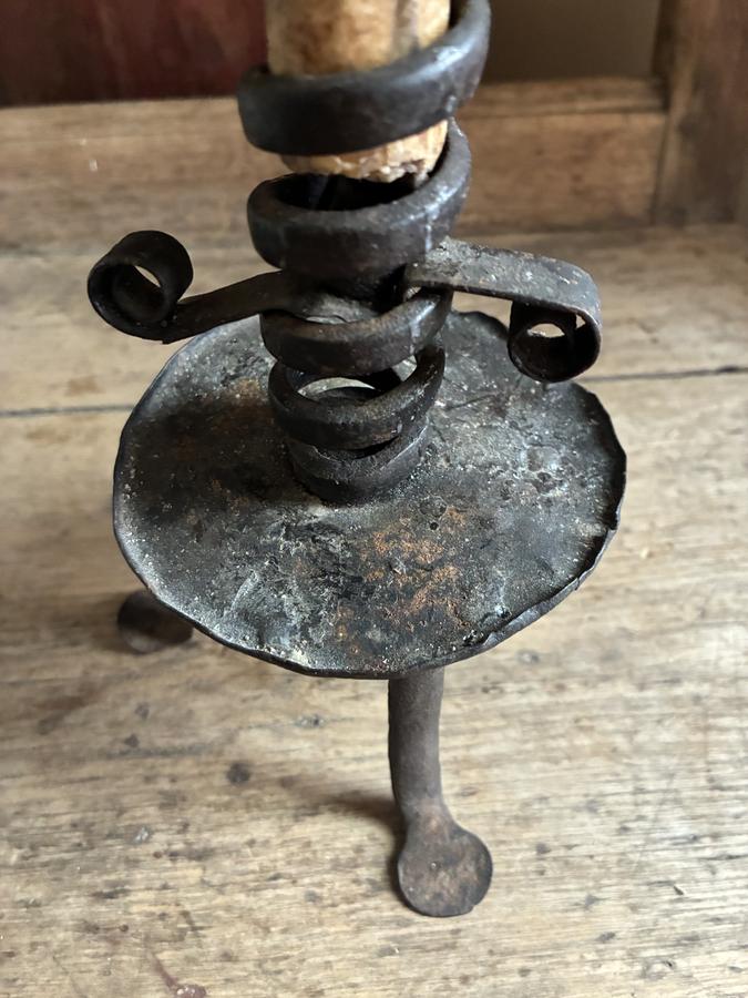 Early Spiral Candle Holder