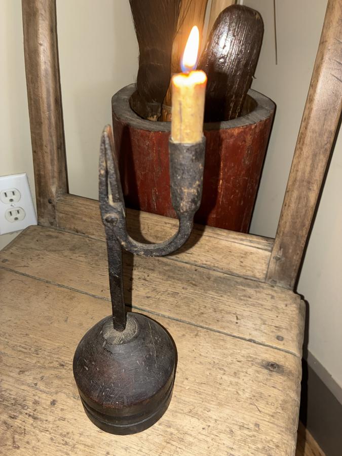 19th C Rush Light