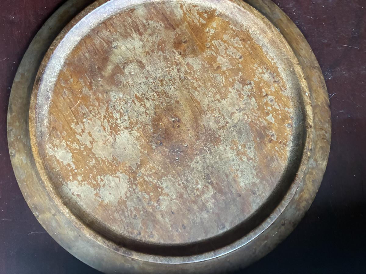 Early American Treen Plate