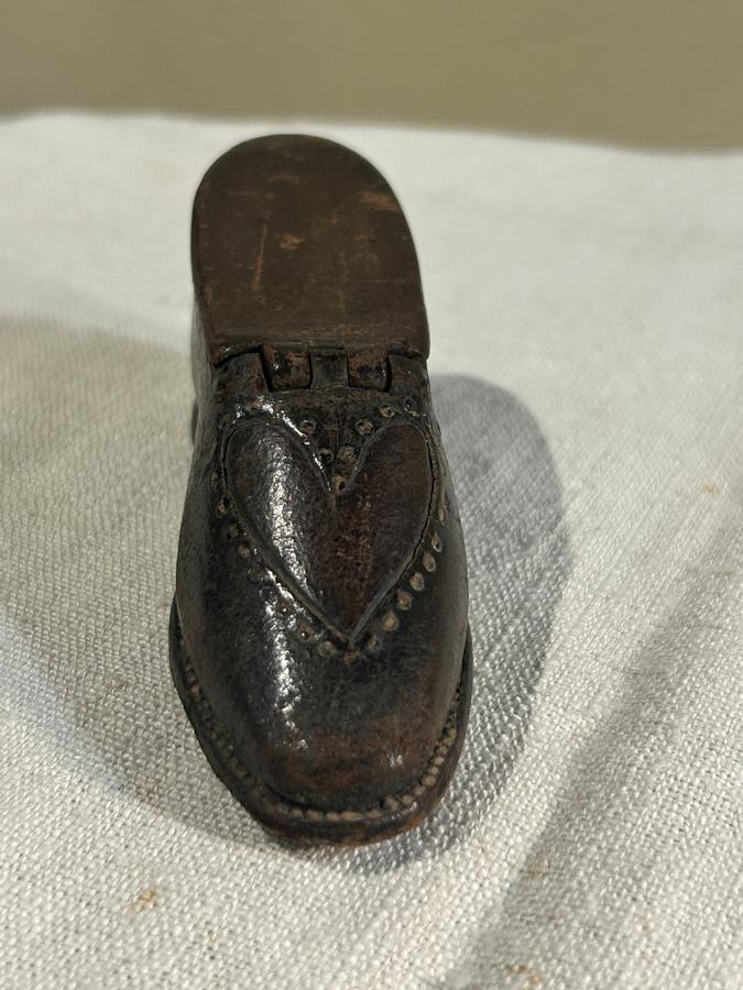 19th C. Snuff Shoe