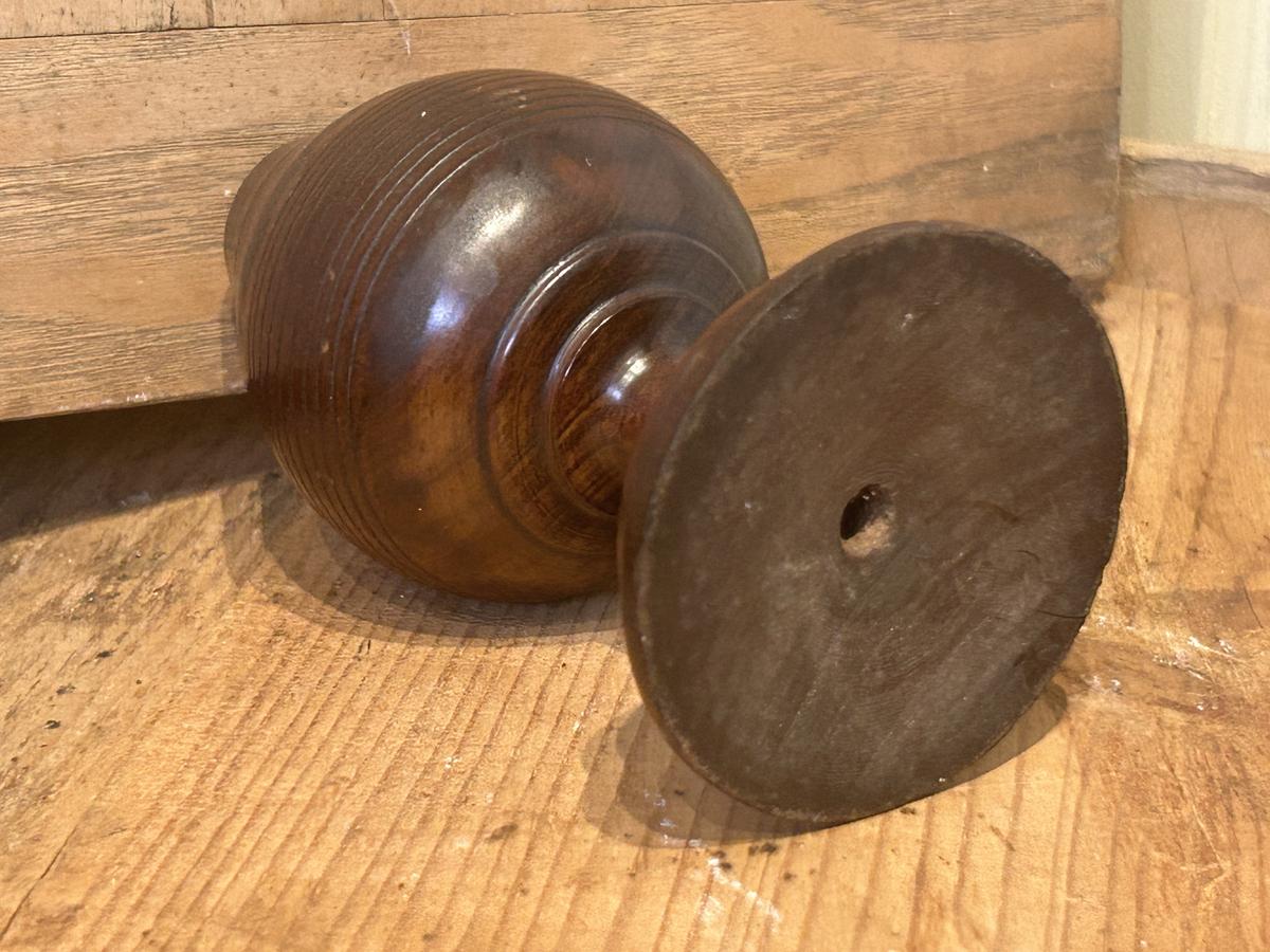 1890-1910 Wood Match safe
