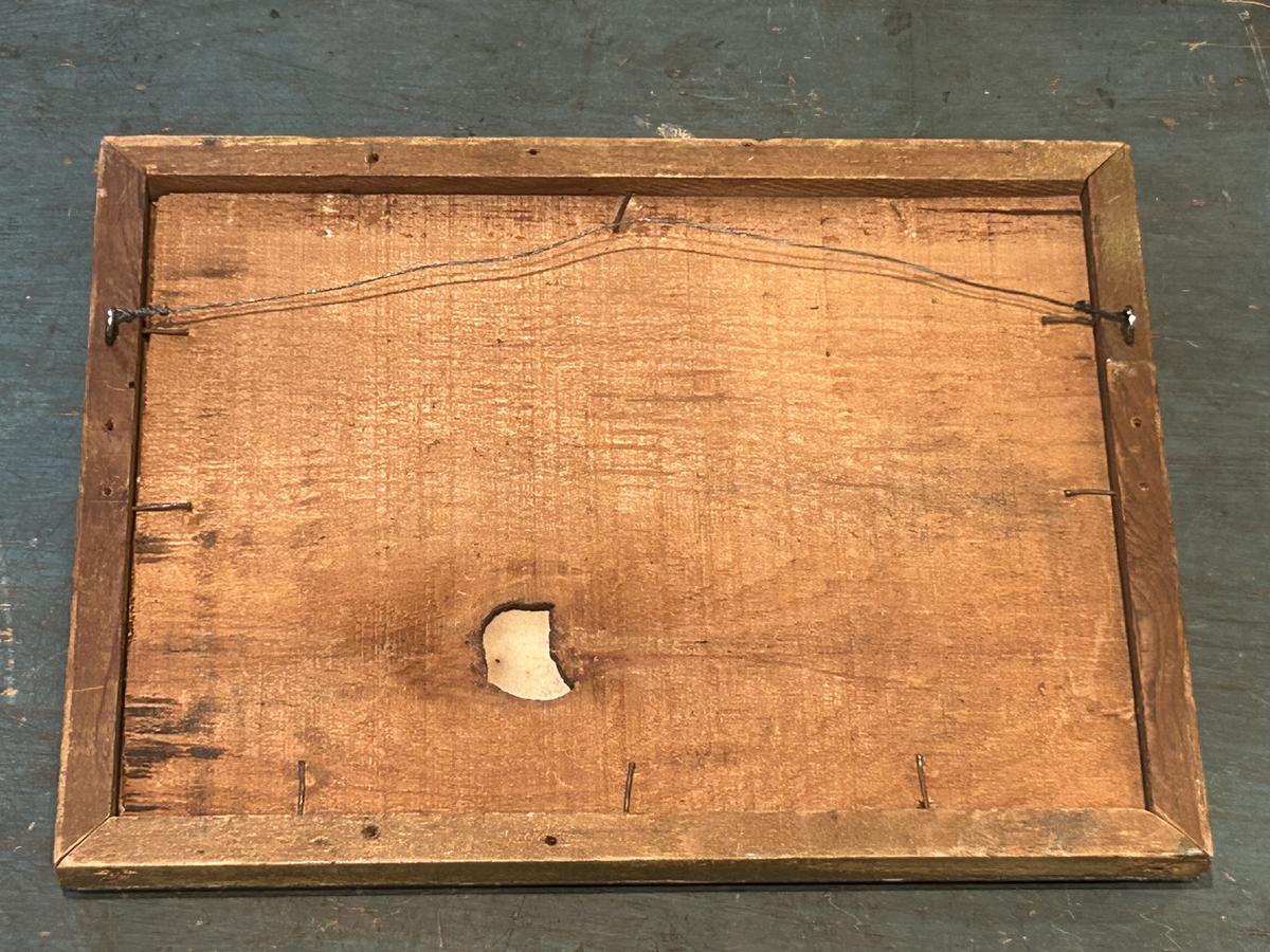 19th c. Gilt Framed painting