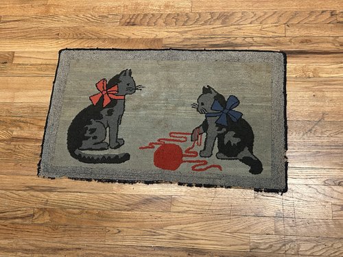Arts & Crafts Hooked Rug