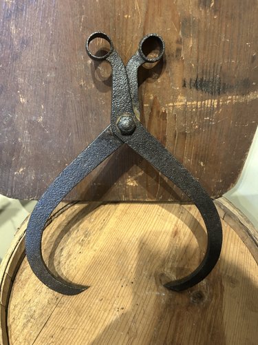 Hand Forged Ice Tongs