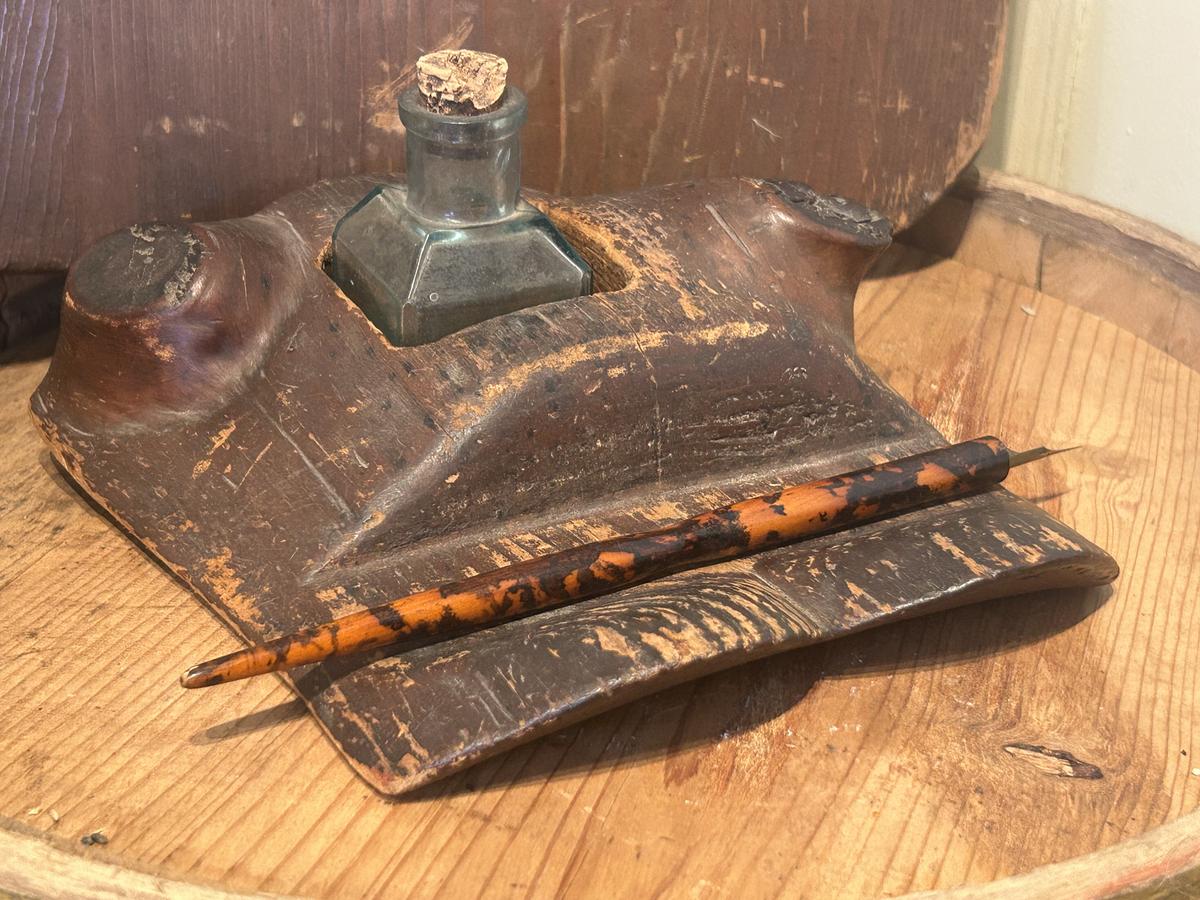 Treen Desk Set