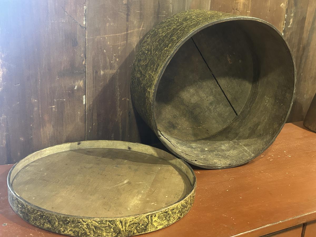 Late 19th c. Decorated Pantry Box