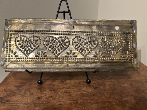 c.19th Brass Panel