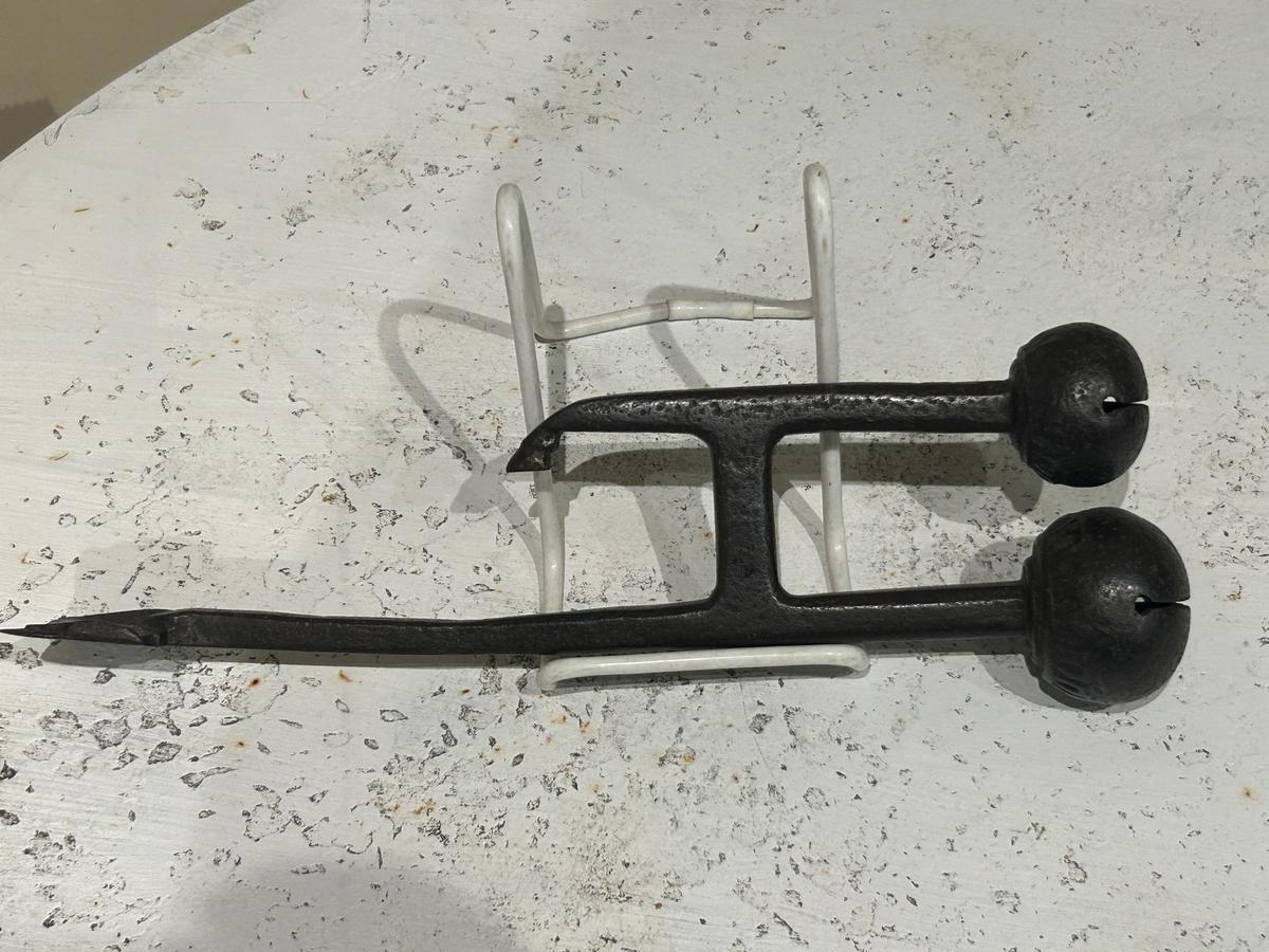 18th c English Ferrier's Buttress with bells