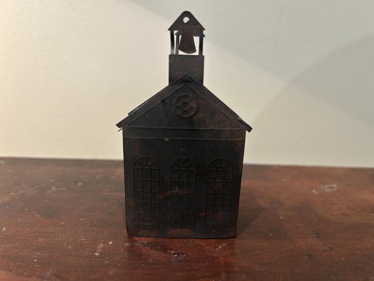 C. 1800's Tin Bank