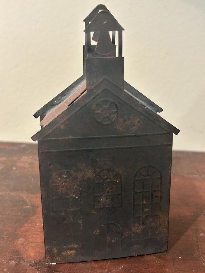 C. 1800's Tin Bank