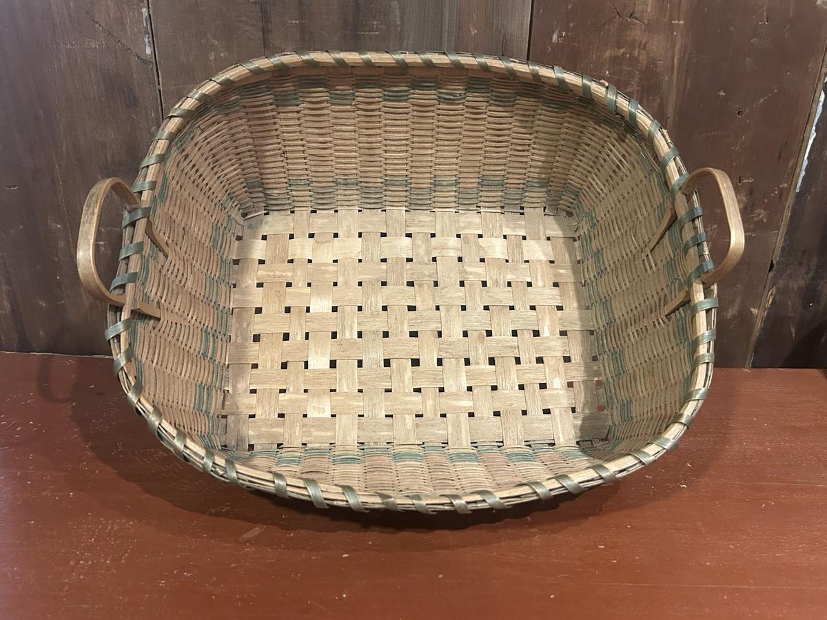Native American carrying basket