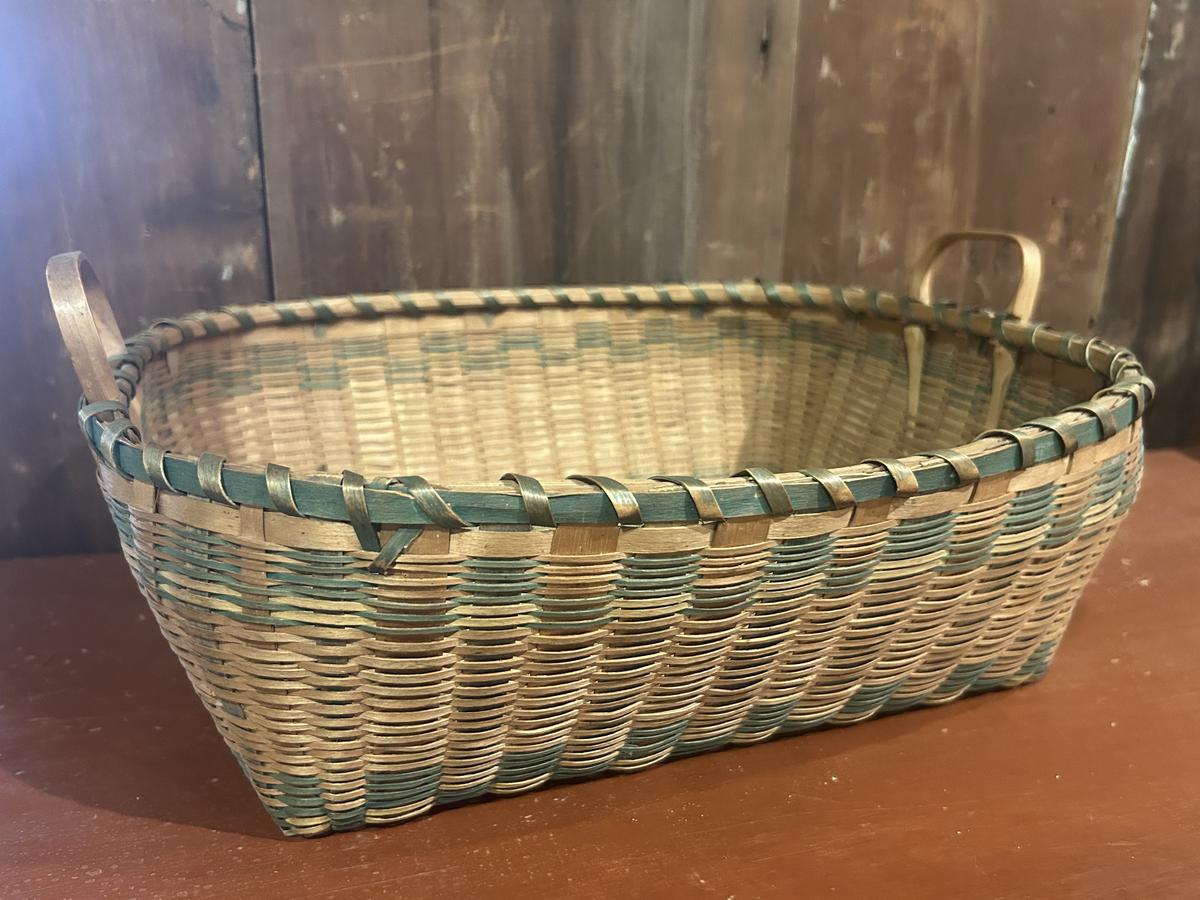 Native American carrying basket