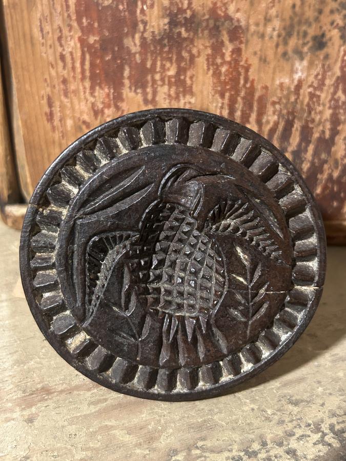Avian butter stamp