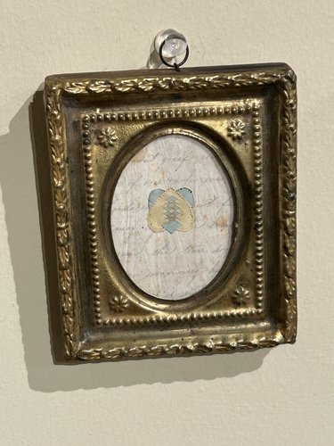 Mini Paper Hearts in Frame