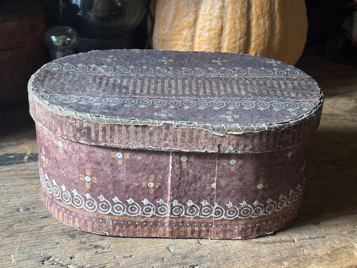 Early 1800s Wallpaper Box