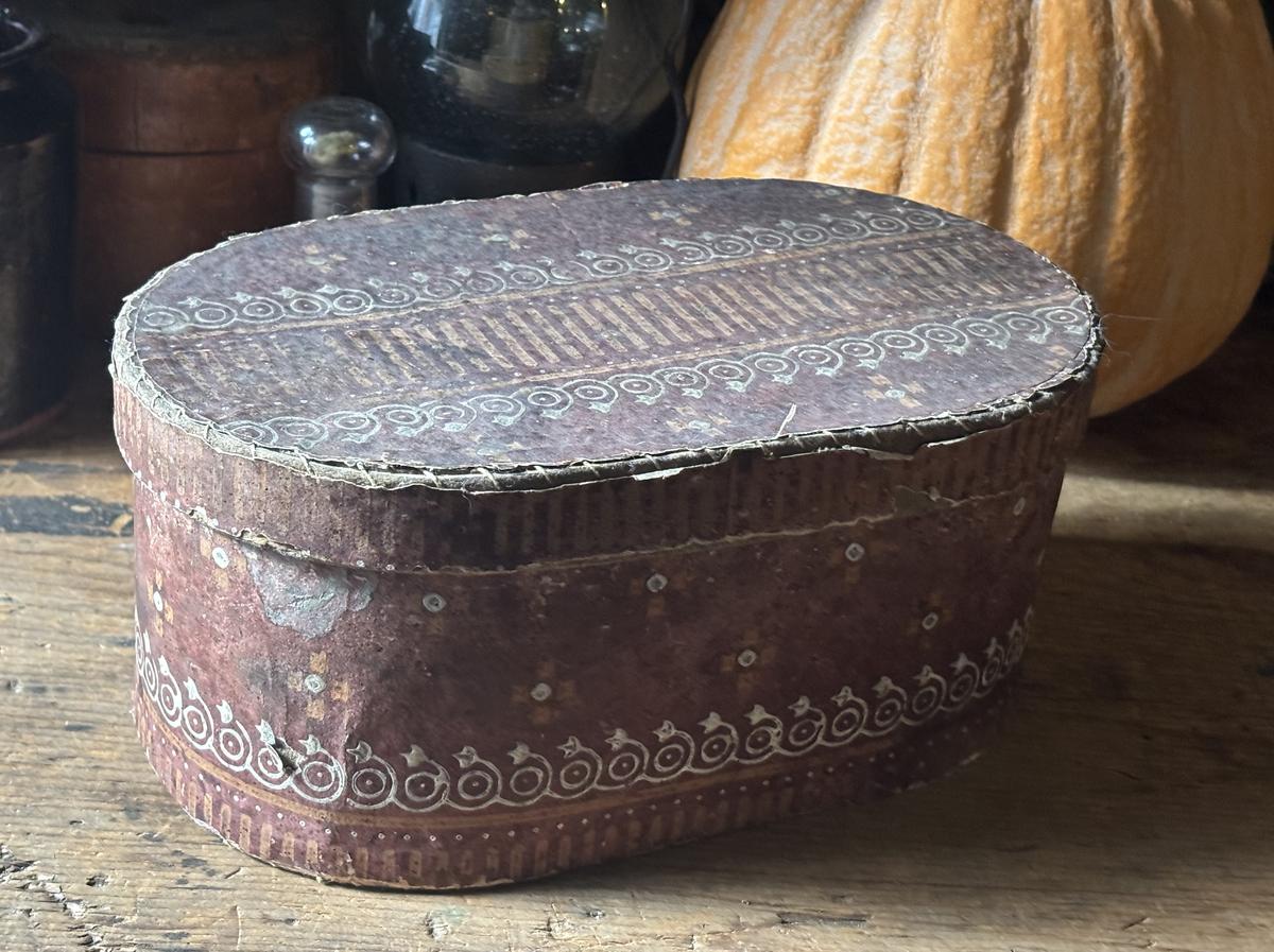 Early 1800s Wallpaper Box